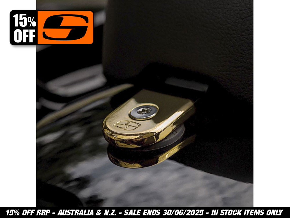 Security Seat Bolt; H-D ATAB Gold