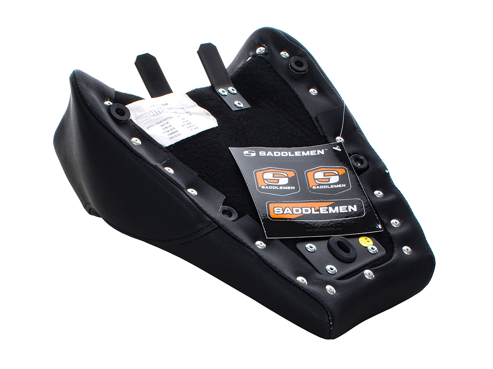 SADDLEMEN SEATS Renegade Solo Seat – Black. Fits Scout Bobber 2018-2024