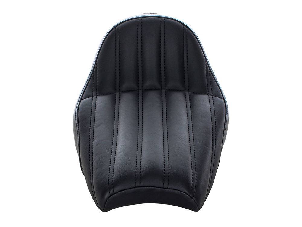 SADDLEMEN SEATS Knuckle Solo Seat – Black. Fits Scout Bobber 2018-2024