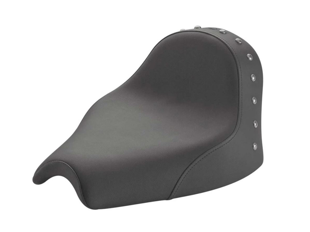 SADDLEMEN SEATS Studded Renegade Solo Seat – Black. Fits Indian Cruiser 2022up