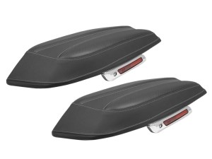 SADDLEMEN SEATS Dominator Saddlebag Lid Covers. Fits CVO Touring 2023up, Street Glide & Road Glide 2024up & Touring 2025up SADDLEMEN SEATS Dominator Saddlebag Lid Covers. Fits CVO Touring 2023up, Street Glide & Road Glide 2024up & Touring 2025up