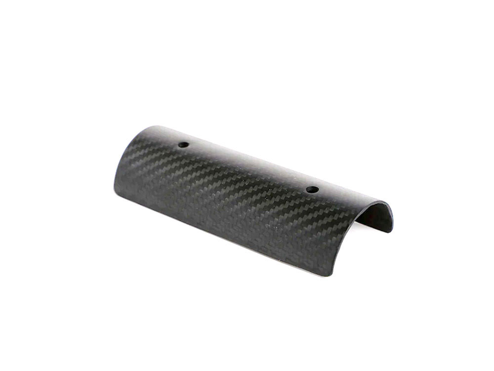 Sawicki Speed Straight Front Heatshield – Carbon Fiber. Fits Sawicki Exhausts.
