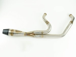 Sawicki Speed Shorty 2-into-1 Exhaust with Billet End Cap – Stainless. Fits Softail 1986-2017. Sawicki Speed Shorty 2-into-1 Exhaust with Billet End Cap – Stainless. Fits Softail 1986-2017.