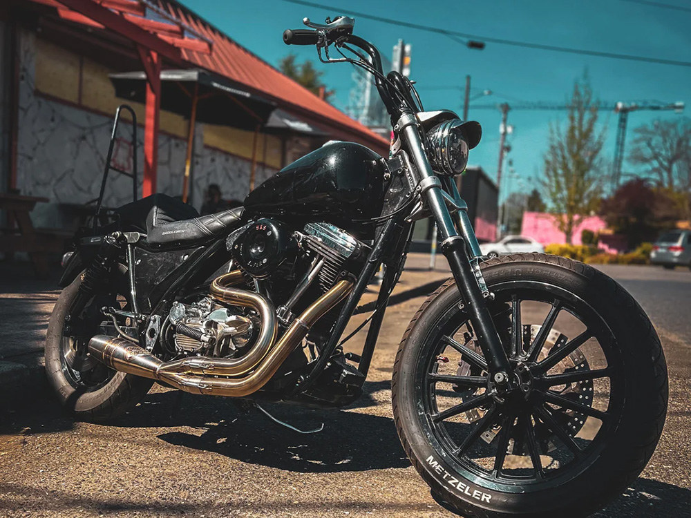 Exhaust; FXR%2787-94 2:1 Shorty
