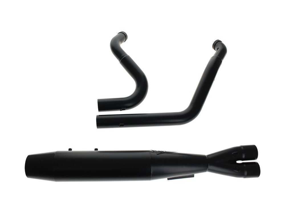 Sawicki Speed Mid Length 2-into-1 Exhaust with Welded End Cap – Black. Fits Touring 2017up.