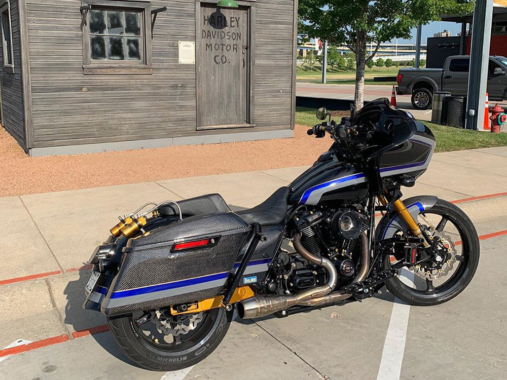 Exhaust; FLH%2717up 2:1 Shorty Cannon