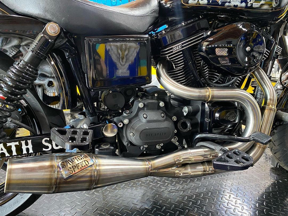 Exhaust; FXD%2791-17 2:1 Shorty