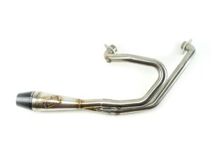 Sawicki Speed Shorty 2-into-1 Exhaust with Billet End Cap – Stainless. Fits Indian Scout 2015-2024 Sawicki Speed Shorty 2-into-1 Exhaust with Billet End Cap – Stainless. Fits Indian Scout 2015-2024