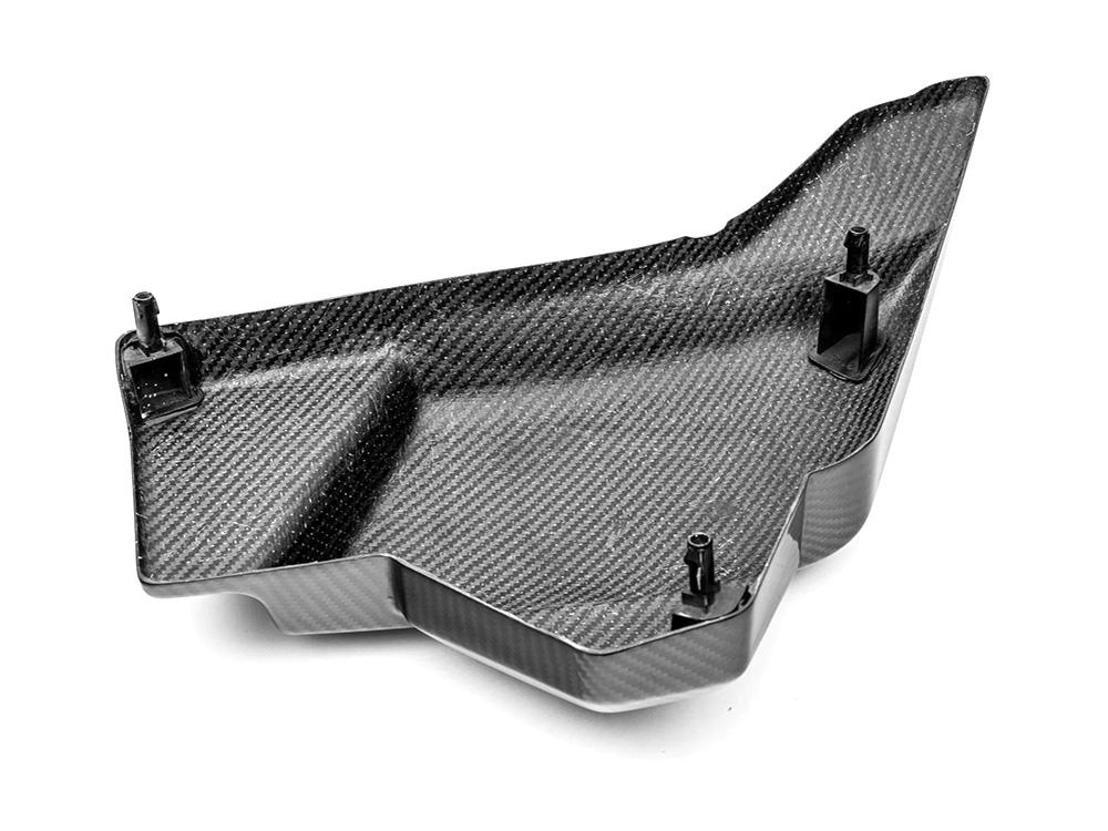 SLYFOX Carbon Side Covers – Gloss Finish. Fits CVO Touring 2023up, Street Glide & Road Glide 2024up, Touring 2025up