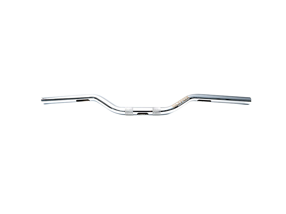 SLYFOX Low Bend Bars – Chrome. Fits CVO Touring 2023up, Street Glide & Road Glide 2024up, Touring 2025up & Softail 2025up