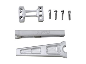 SLYFOX 8in. Straight Risers – Raw Aluminium. Fits 1in. Handlebar SLYFOX 8in. Straight Risers – Raw Aluminium. Fits 1in. Handlebar