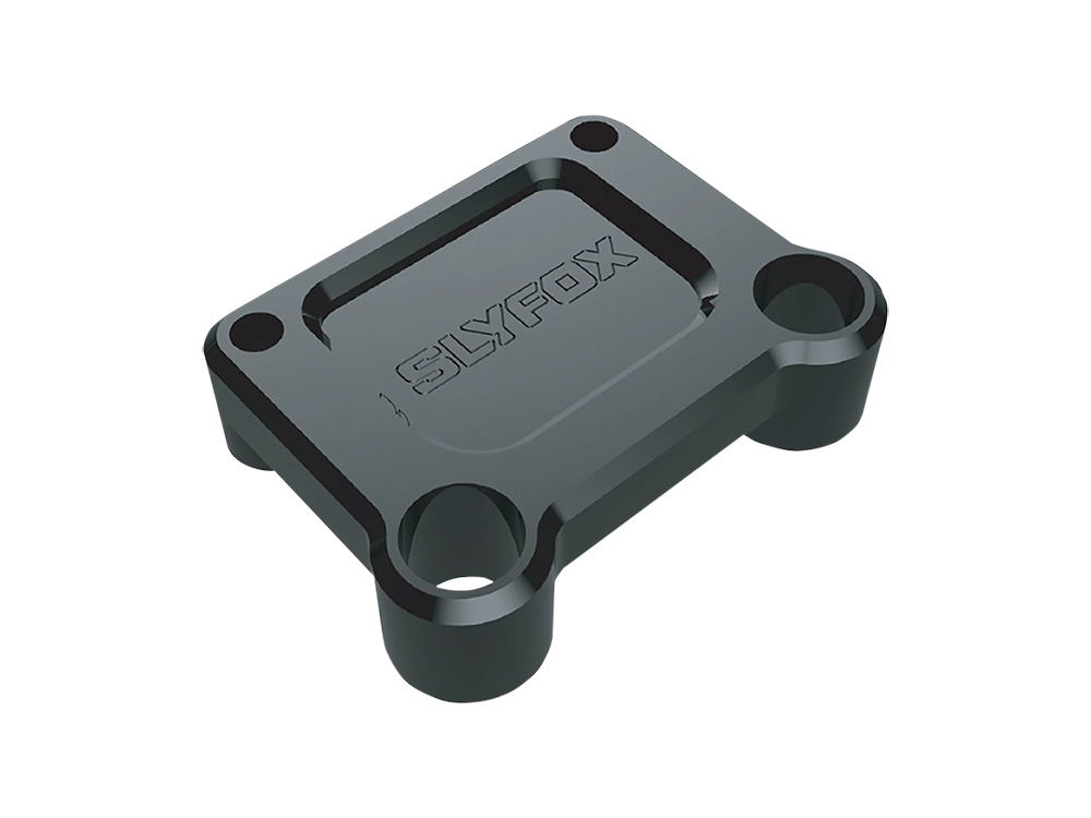 SLYFOX Street Glide Riser Adapter – Black. Fits Street Glide 2014up