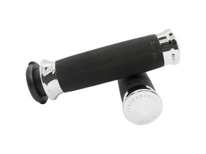 SLYFOX Handgrips – Chrome. Fits H-D with Throttle Cable SLYFOX Handgrips – Chrome. Fits H-D with Throttle Cable