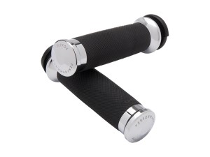 SLYFOX Handgrips – Chrome. Fits Big Twin 2008-2024 with Throttle-by-Wire SLYFOX Handgrips – Chrome. Fits Big Twin 2008-2024 with Throttle-by-Wire