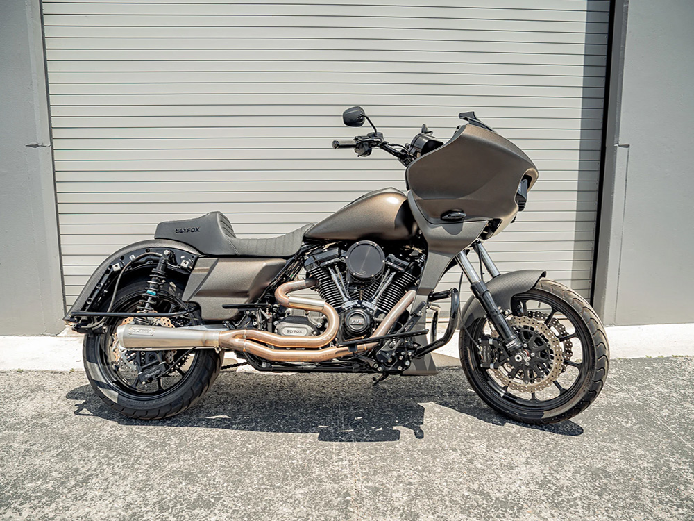 SLYFOX Highnoon Tuck N Roll Dual Seat. Fits Most Touring 2008-2024