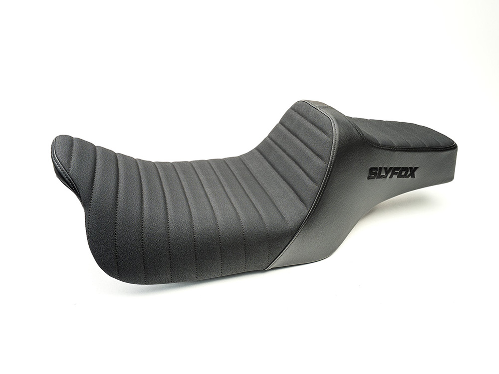 SLYFOX Highnoon Tuck N Roll Dual Seat. Fits Most Touring 2008-2024
