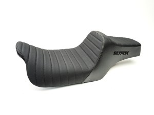 SLYFOX Highnoon Tuck N Roll Dual Seat. Fits Most Touring 2008-2024 SLYFOX Highnoon Tuck N Roll Dual Seat. Fits Most Touring 2008-2024