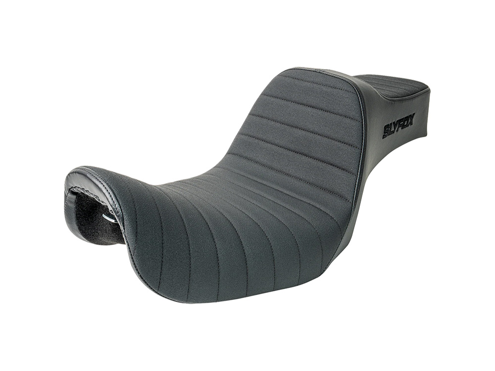 SLYFOX Highnoon Tuck N Roll Dual Seat. Fits Dyna 2006-2017