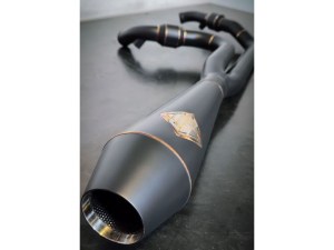 SP Concepts EXHAUST 2-into-1 4.5in. Big Bore Exhaust With ProFlo Headers – Black Onyx. Fits Softail 2018up Non-240 Rear Tyre Models. SP Concepts EXHAUST 2-into-1 4.5in. Big Bore Exhaust With ProFlo Headers – Black Onyx. Fits Softail 2018up Non-240 Rear Tyre Models.