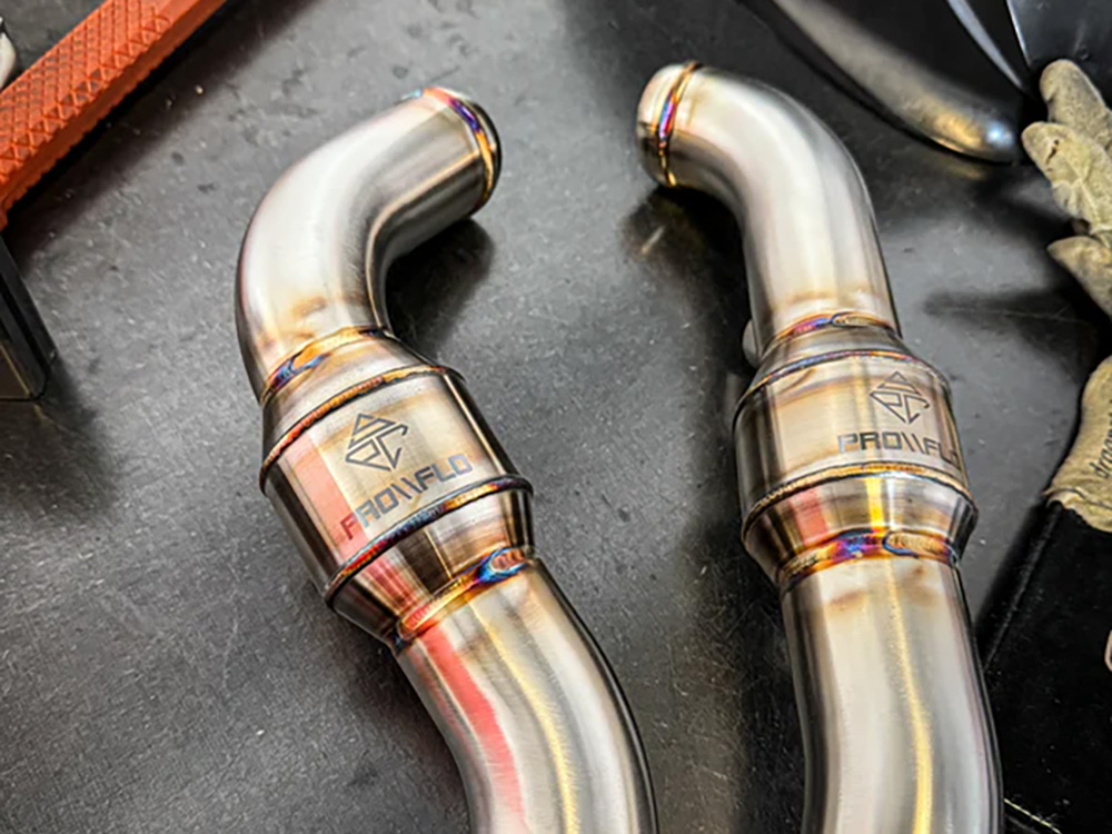 SP Concepts EXHAUST 2-into-1 4.5in. Big Bore Exhaust With ProFlo Headers – Stainless Steel. Fits Softail 2018up Non-240 Rear Tyre Models.