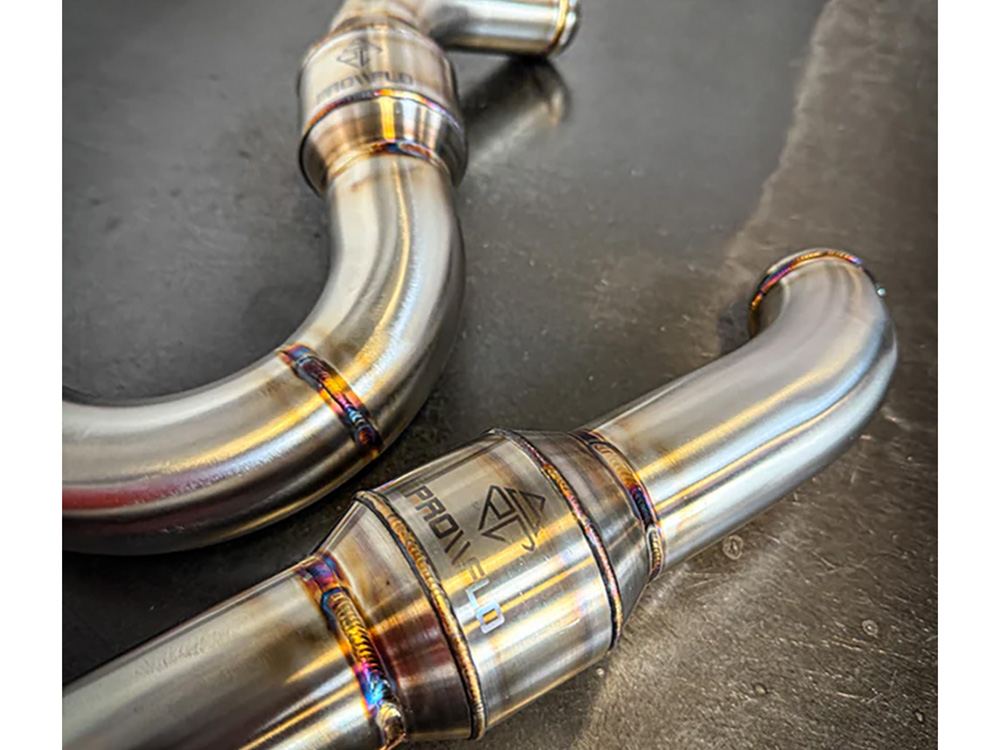 SP Concepts EXHAUST 2-into-1 4.5in. Big Bore Exhaust With ProFlo Headers – Stainless Steel. Fits Softail 2018up Non-240 Rear Tyre Models.