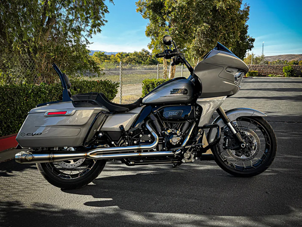 SP Concepts EXHAUST 2-into-1 Turnpike Full Length Exhaust – Stainless Steel. Fits Touring 2017up.