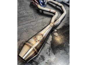 SP Concepts EXHAUST 2-into-1 4.5in. Big Bore Exhaust – Stainless Steel. Fits Touring 1995-2016 SP Concepts EXHAUST 2-into-1 4.5in. Big Bore Exhaust – Stainless Steel. Fits Touring 1995-2016