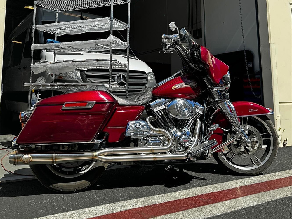 SP Concepts EXHAUST 2-into-1 Full Length Exhaust – Stainless Steel. Fits Touring 1995-2016