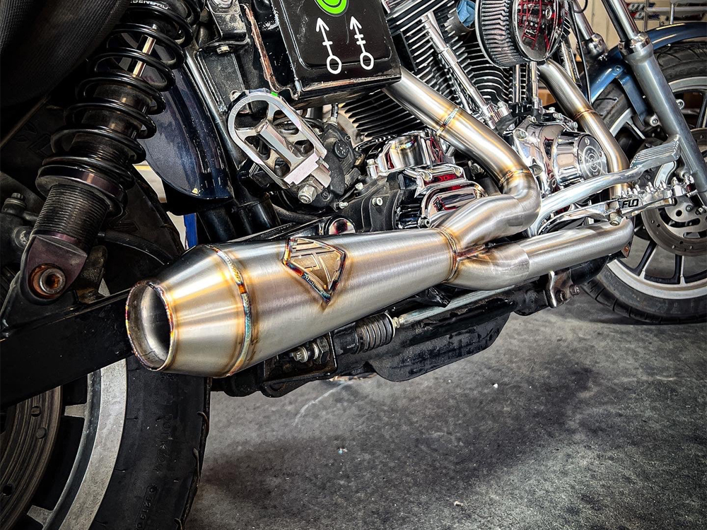 Exhaust; FXD%2799-05 2:1 L/Splitter