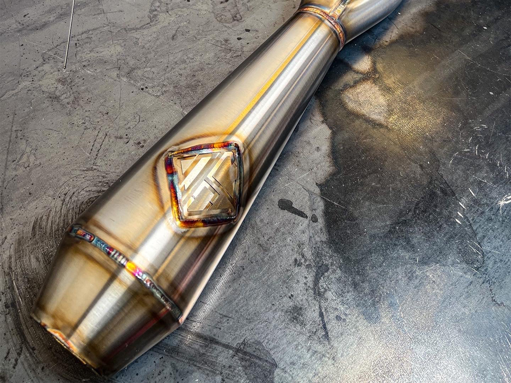 SP Concepts EXHAUST 2-into-1 LaneSplitter Exhaust – Stainless Steel. Fits Dyna 1999-2005