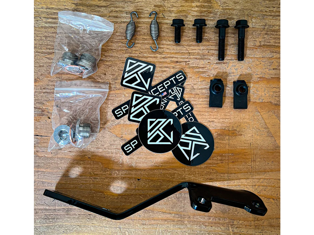 SP Concepts EXHAUST 2-into-1 LaneSplitter Exhaust – Stainless Steel. Fits Dyna 1999-2005