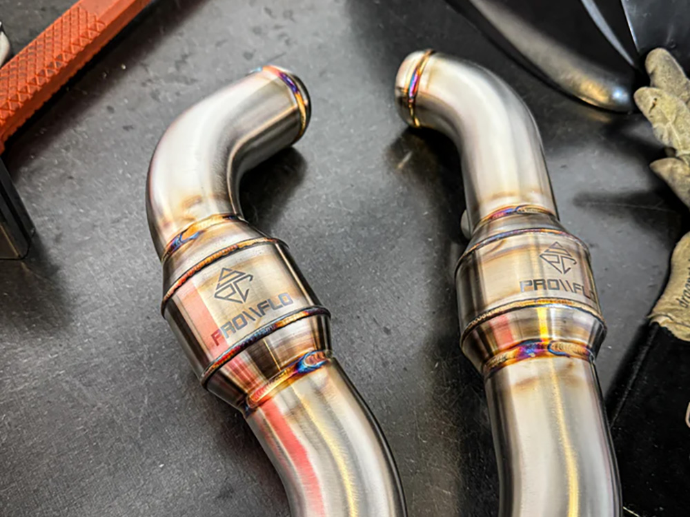 SP Concepts EXHAUST ProFlo Header Pipe Upgrade – Stainless Steel. Fits Touring 2017up Running SP Concepts Turnpike Full Length Exhaust