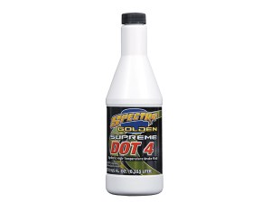 Spectro Oils Golden Supreme DOT 4 Brake Fluid. 12oz Bottle (355ml) Spectro Oils Golden Supreme DOT 4 Brake Fluid. 12oz Bottle (355ml)