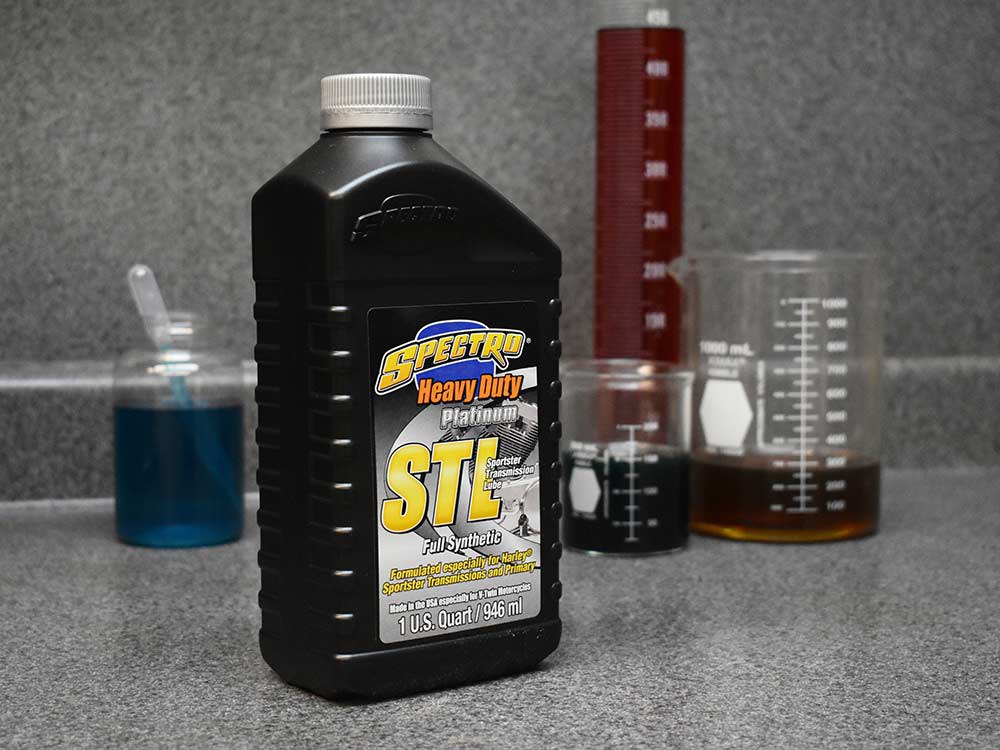 Spectro Oils Heavy Duty Platinum Full Synthetic Sportster Transmission/Primary Oil. 74w140 1 Quart Bottle (946ml). Fits Sportster 1973-2021.