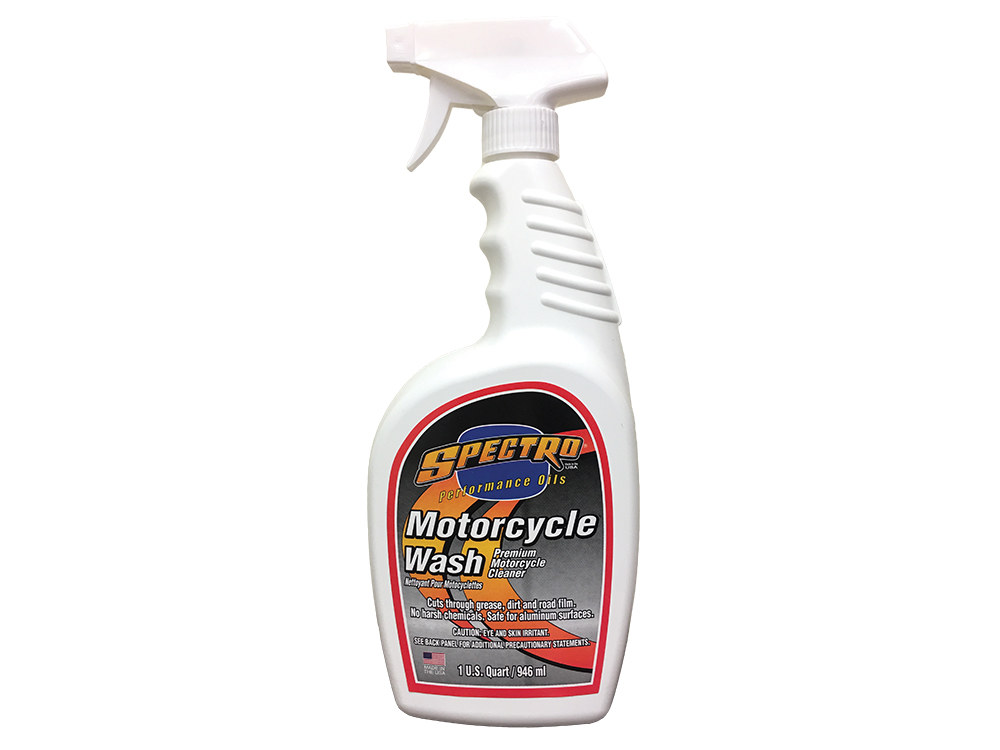 Spectro Oils Premium Motorcycle Wash. 1 Quart Bottle (946ml)