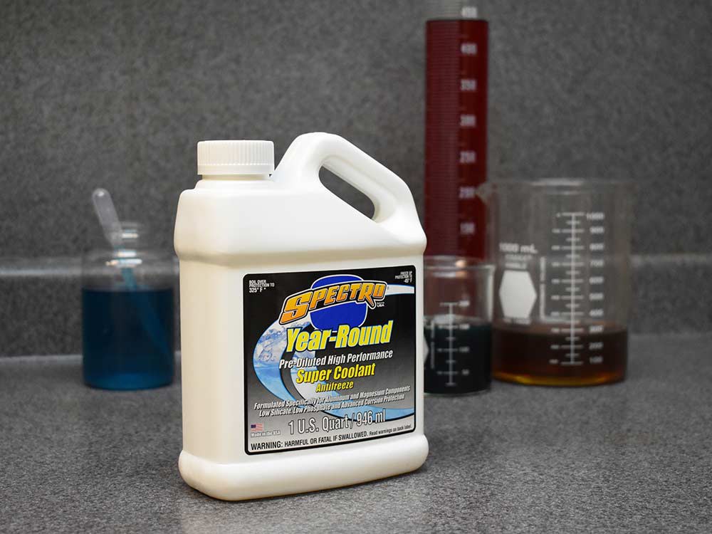 Spectro Oils Year Round Coolant. 1 Quart Bottle (946ml)