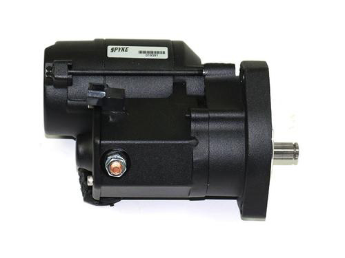Spyke Motorcycle Products 1.4kw Starter Motor – Black. Fits Big Twin 1989-2006.