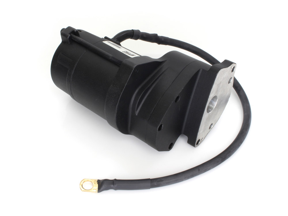 Spyke Motorcycle Products 1.4kw Starter Motor – Black. Fits 5Spd Big Twin 1980-1984 with Rear Final Belt Drive.