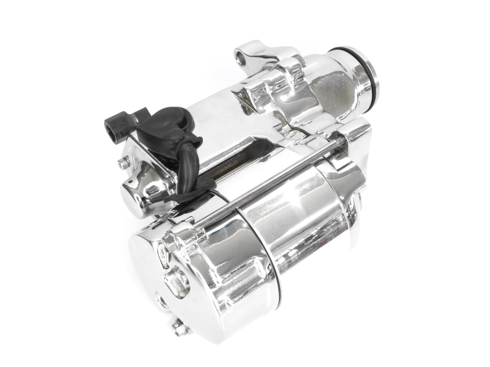 Spyke Motorcycle Products 1.4kw Starter Motor – Chrome. Fits Softail 2007-2017, Dyna 2006-2017 & Touring 2007-2016.