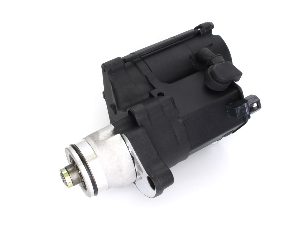 Spyke Motorcycle Products 1.4kw Starter Motor – Black. Fits Softail 2007-2017, Dyna 2006-2017 & Touring 2007-2016.