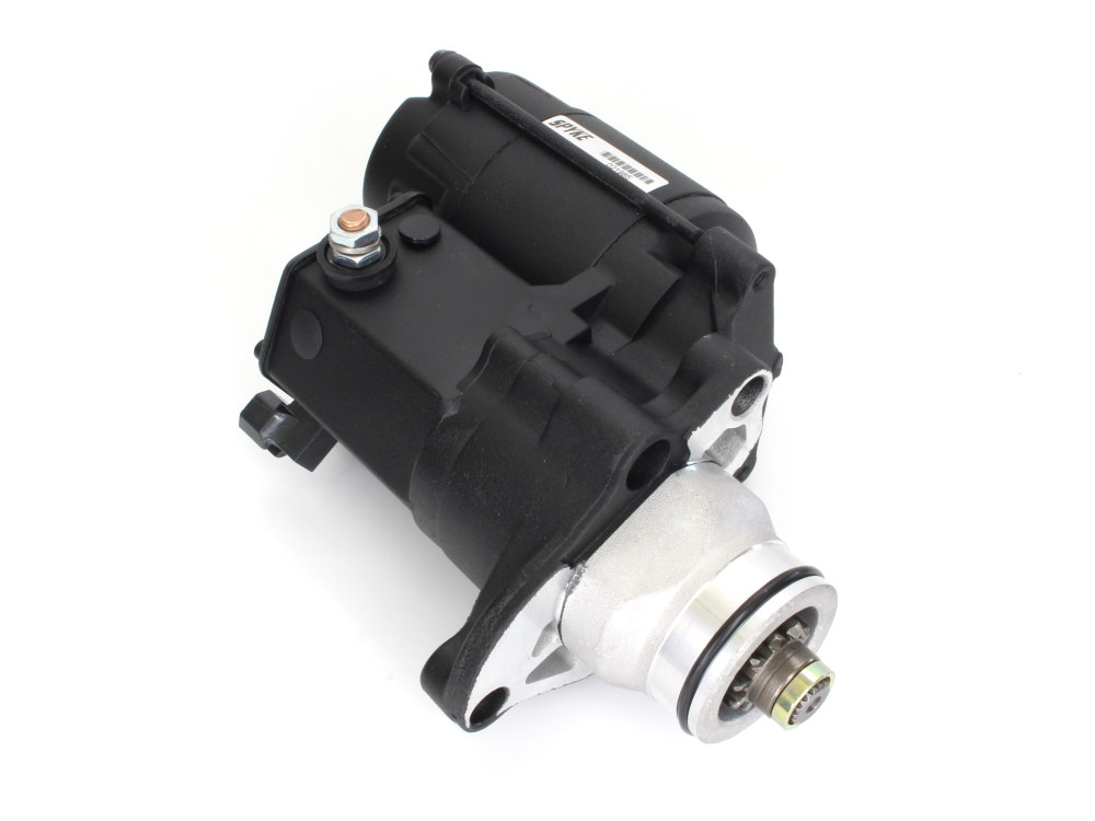 Spyke Motorcycle Products 1.4kw Starter Motor – Black. Fits Softail 2007-2017, Dyna 2006-2017 & Touring 2007-2016.