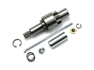 Spyke Motorcycle Products Starter Jackshaft Assembly with 9 Tooth Pinion Gear For OEM 66 Tooth Starter Ring. Fits Big Twin Models 1989-1993. Spyke Motorcycle Products Starter Jackshaft Assembly with 9 Tooth Pinion Gear For OEM 66 Tooth Starter Ring. Fits Big Twin Models 1989-1993.