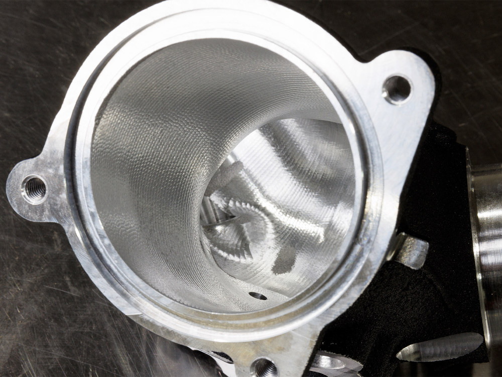 Manifold; 55mm CNC Ported M8%2717-24