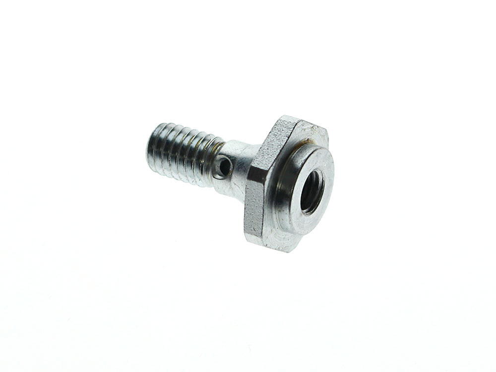 S&S 3/8-16 UNC Breather Screw – Zinc Plated. Fits Big Twin 1999up