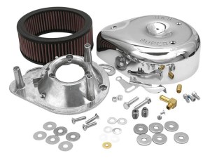 S&S Teardrop Air Cleaner Kit – Chrome. Fits Big Twin 1984-1991 & Sportster 1986-1990 Models with S&S Super E or G Carburettor. S&S Teardrop Air Cleaner Kit – Chrome. Fits Big Twin 1984-1991 & Sportster 1986-1990 Models with S&S Super E or G Carburettor.