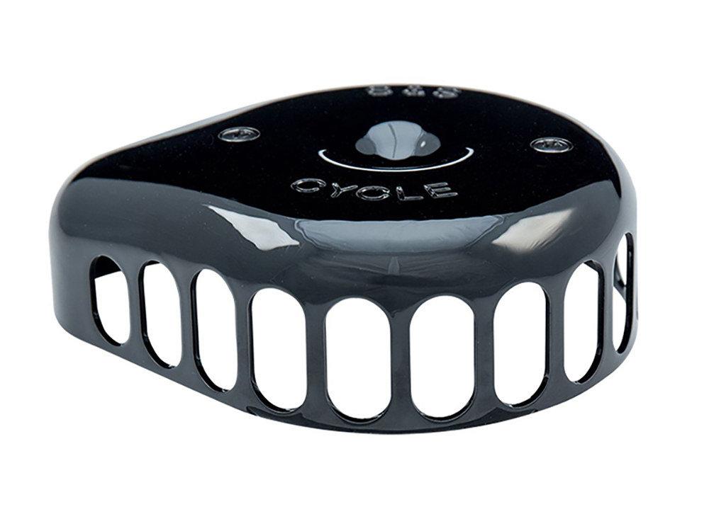 S&S Mini Teardrop Air Cleaner Kit – Black. Fits Sportster 1991-2006 with CV Carburettor.
