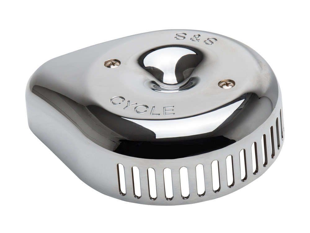 A/Filter Cvr; Stealth Teardrop Chr
