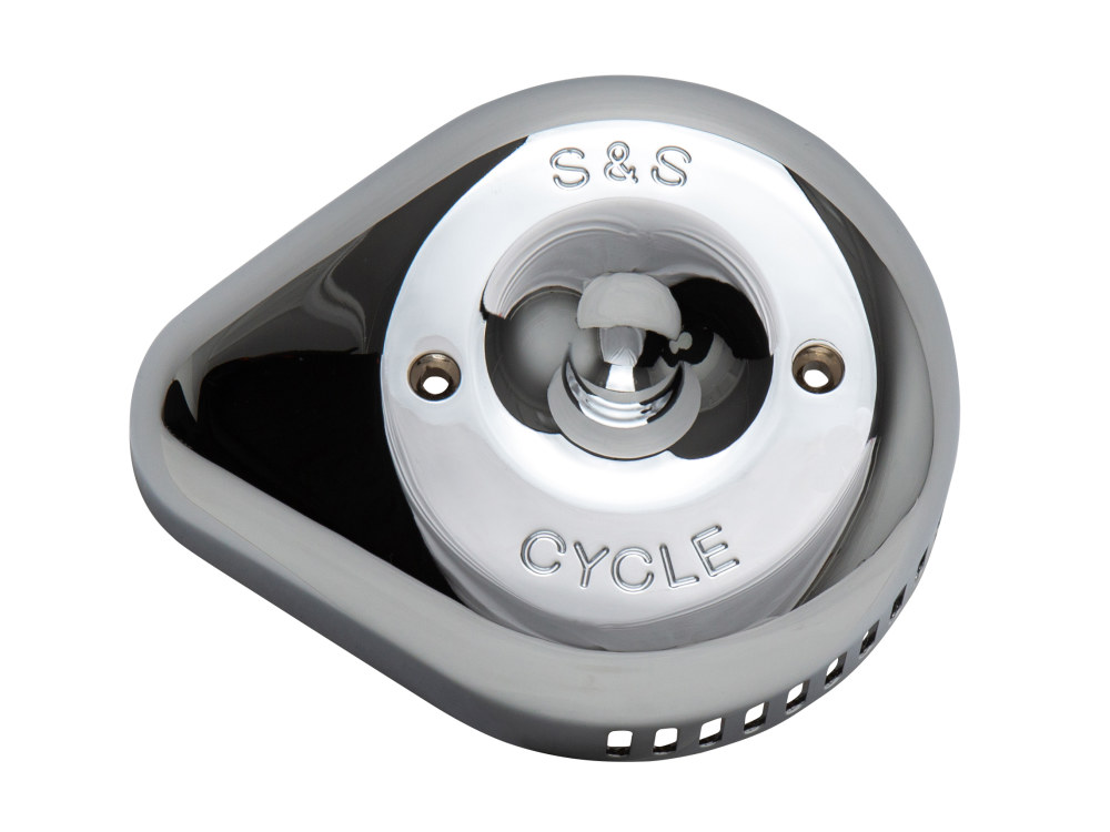 A/Filter Cvr; Stealth Teardrop Chr