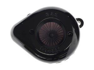 S&S Air Stinger Stealth Air Cleaner Kit – Black Teardrop. Fits Sportster 2007-2021. S&S Air Stinger Stealth Air Cleaner Kit – Black Teardrop. Fits Sportster 2007-2021.