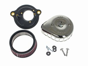 S&S Mini Teardrop Air Cleaner Kit – Lava. Fits Touring 2017-2024 & Softail 2018-2024 S&S Mini Teardrop Air Cleaner Kit – Lava. Fits Touring 2017-2024 & Softail 2018-2024